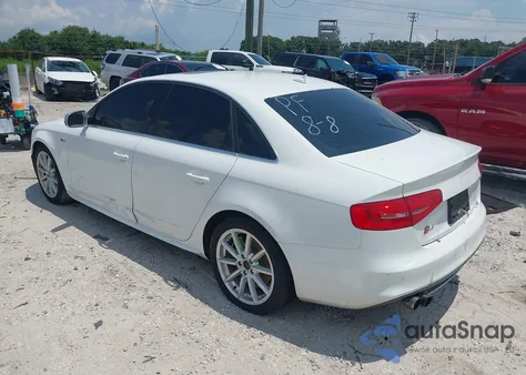 2013 Audi S4 3.0T Premium Plus z USA, uszkodzony, nr VIN WAUBGAFL9DA113714